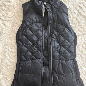 Lululemon Athletica Black Quilted Vest